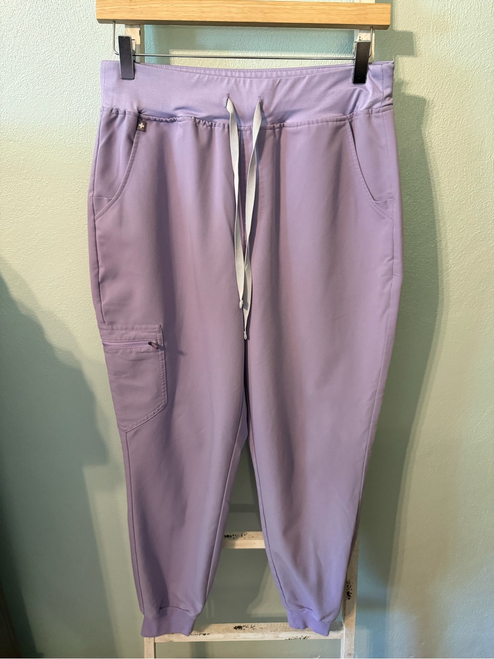 Figs Purple Rafaela Oversized Scrub Top With Joggers Size M Women - Picture 8 of 16